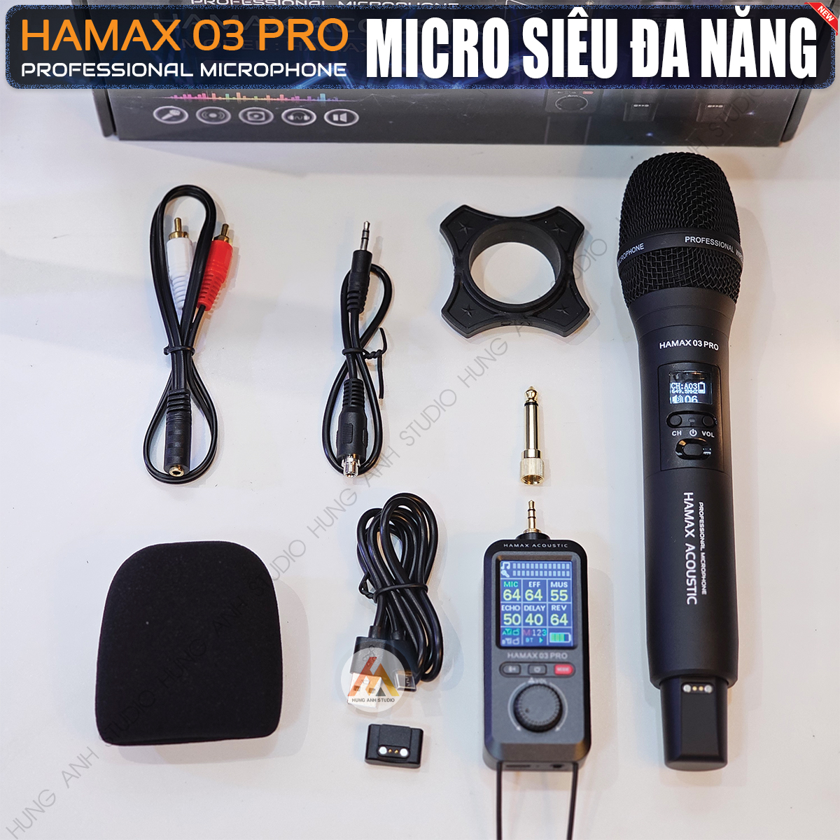 Hamax 03 PRO - 1 mic