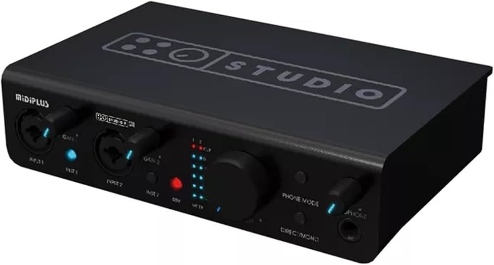 Soundcard MIDIPLUS Studio 2 Pro OTG Gen II 24bit 192kHz