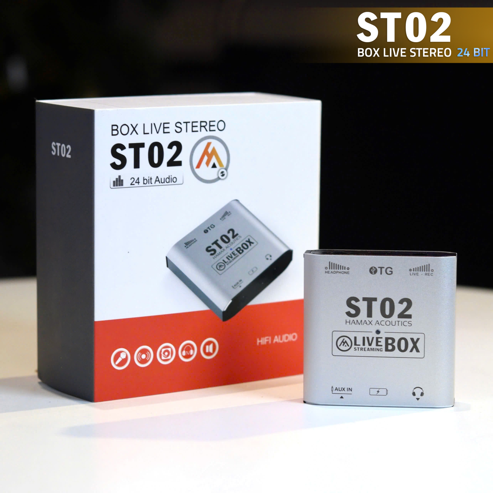 Box Live ST02 boxStereo 24-bit